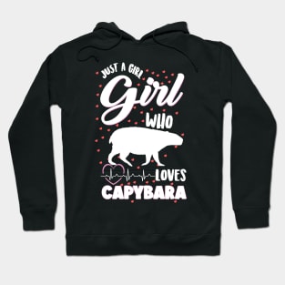 Capybara Girl Hoodie